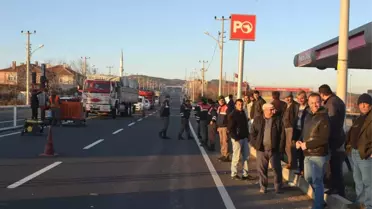 Vatandaşlardan 'Bariyer' Protestosu