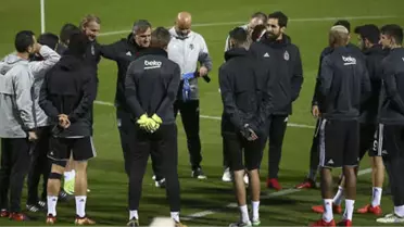Şenol Güneş, Yeni Transfer Vida'yı Antremanda Alkışlattı