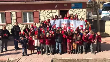 Yakutiye Gençlik Merkezi'nden Köy Okullarında Çocuklarla 'Değerler Eğitimi ve Kitap Söyleşileri'