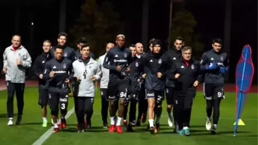 Beşiktaş Hazırlıklarını Sürdürdü