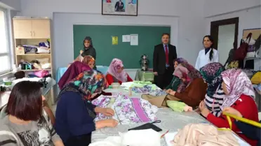 Darende'de Halk Eğitim Kurslarına Yoğun İlgi