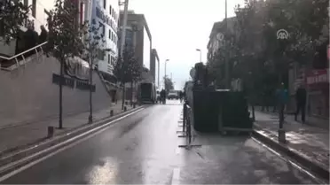 Beşiktaş Belediyesi Önünde Polis Güvenlik Önlemleri Aldı