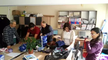 Burhaniye'de Liseli Gençlerle Örnek Dayanışma