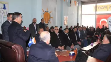 İl Başkanı Aydın, İlçeleri Ziyaret Etti