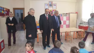 Kaymakam Güven Minik Öğrenciler ile Bir Araya Geldi