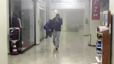6 Katlı İş Hanında Yangın Paniği