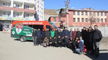 Kulp Belediyesi Pasur Belediyespor'a Son Model Araç Tahsis Etti