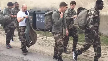 Salih Uçan Askeri Kampta