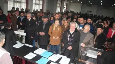 Bilecik Yiyecek Maddesi Satan Esnaflar Odası Başkanlık Seçimleri Başladı