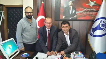 Domaniç Hayme Ana Myo ile Belediye Arasında Staj Protokolü