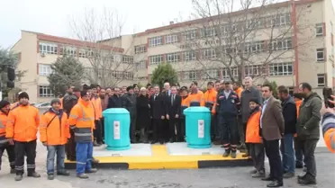 Okul Yollarındaki Çöp Konteynırları Yeraltına Alınıyor