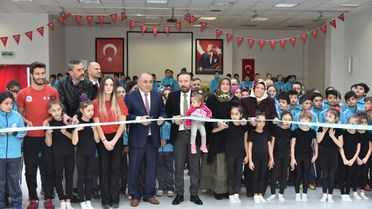 Şehit Selçuk Gökdağ İlkokulu Spor Salonuna Kavuştu