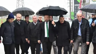 Başkan Doğan, Yağmur Altında Gündoğdu'yu Gezdi