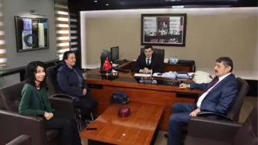 Başkan Akın ve Muhtar Duran'dan DSİ Müdürüne Ziyaret