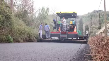 Manavgat Kadılar'a Sıcak Asfalt