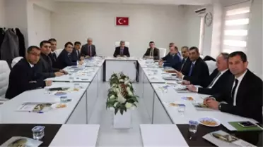 Mardin'de İlçe Milli Eğitim Müdürleri Toplantısı Yapıldı
