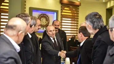 Milletvekili Çelik ve Başkan Arslan, Taşköprü'de Muhtarlarla Bir Araya Geldi