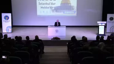 Beyşehir'de 'Kudüs İstanbul'dur, Mekke'dir' Konferansı