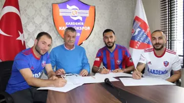 Karabükspor, 3 Oyuncuyla Resmi Sözleşme İmzaladı