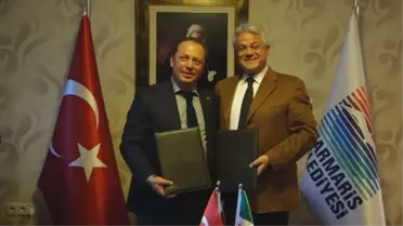 Tataristan Heyeti Marmaris'te İyi Niyet Protokolü İmzalandı