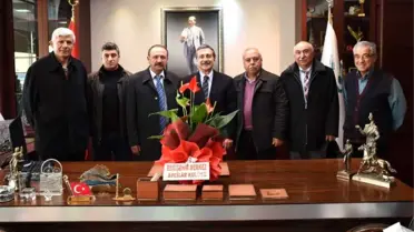 Avcılardan Başkan Ataç'a Ziyaret