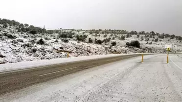 Araban'a Yılın İlk Karı Yağdı