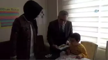 Evde Eğitim Alan Öğrenciler Karnelerini Aldı