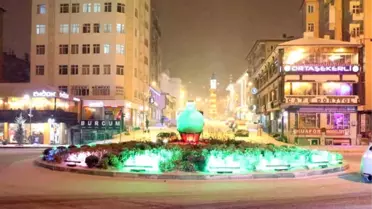 Yozgat'ta Kar Yağışı Gece Boyunca Etkisini Sürdürdü