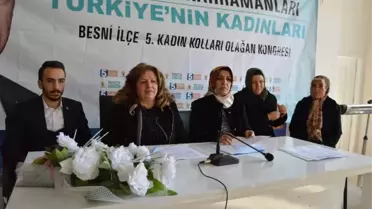 AK Parti Besni Kadın Kolları Başkanlığına Semra Semiz Seçildi