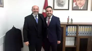 Başkan Ali Çetinbaş'a İlk 'Hayırlı Olsun' Ziyareti Milletvekili İshak Gazel'den