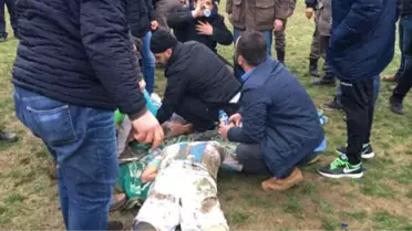 Boks Ringine Dönen Yeşil Sahada 2 Futbolcu Hastanelik Oldu