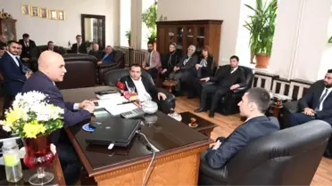 AK Parti Yakutiye İlçe, Korkut'u Ziyaret Etti