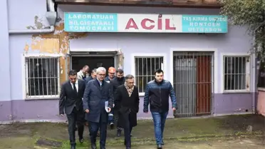 Karabük Valisi Çeber'den İnceleme