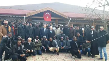 Afrikalı Gençler Simav'a Hayran Kaldı