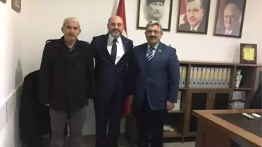 Başkan Karabulut ve Altıntaş Heyeti'nden Çetinbaş'a Tebrik Ziyareti