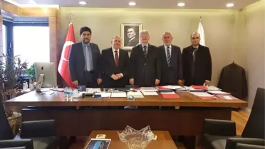 Derbent Heyetinden Ankara'daki Bürokratlara Ziyaret
