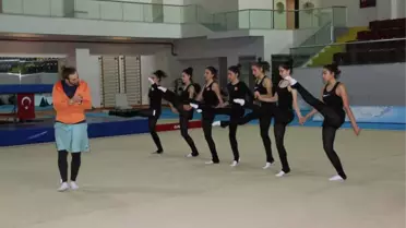 Ritmik Cimnastik Grup Milli Takımı Mersin'de
