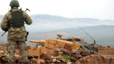 Türk Tankları Burseya Dağı'nda İlk Kez Görüntülendi