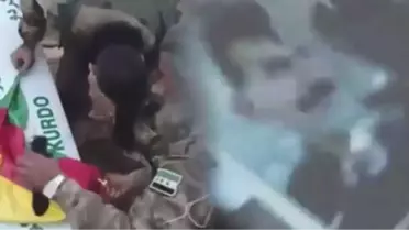 YPG Karargahı Ele Geçirildi, Öcalan Posterleri Ayaklar Altına Alındı