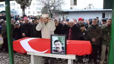 Kazada Şehit Olan Polis Son Yolculuğuna Uğurlandı