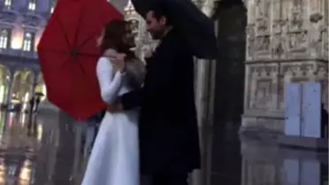Üvey Baba'nın Lamia'sı Burçin Abdullah Evlendi