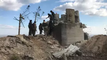 Burseya Dağı'nın Güneyindeki Kastel Cündo Köyü PYD/PKK'dan Arındırıldı