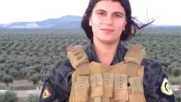 Afrin'de DEAŞ Taktiği! Kadın Terörist, Vurulduğu Sırada Tankın Yanında Kendini Patlattı