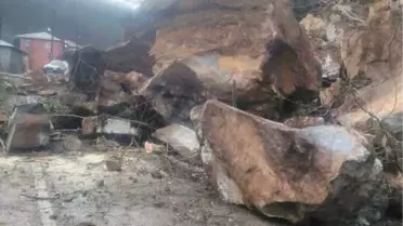 Giresun'un Bulancak İlçesinde Heyelan