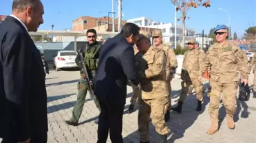Jandarma Bölge Komutanı Tümgeneral Koç Suriye Sınırında