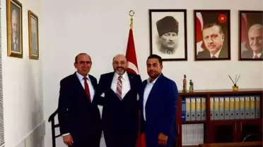 Başer ve Demirel'den Başkan Çetinbaş'a Tebrik Ziyareti