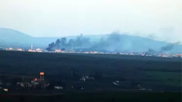 Teröristler, İHA'ların Görüntü Almasını Engellemek İçin Lastik Yakıyor