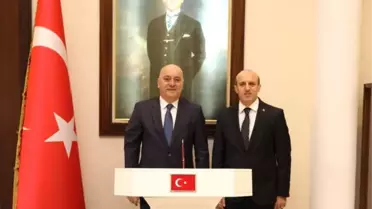 Vali Çiftçi, Büyükelçi Vural'ı Makamında Ağırladı