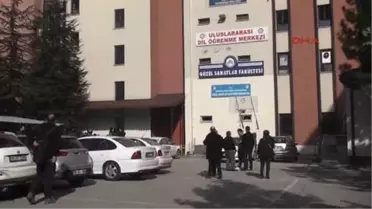 Çankırı Üniversitesinde Çıkan Yangın Korkuttu