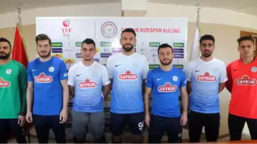 Çaykur Rizespor'da Yeni Transferler Tanıtıldı